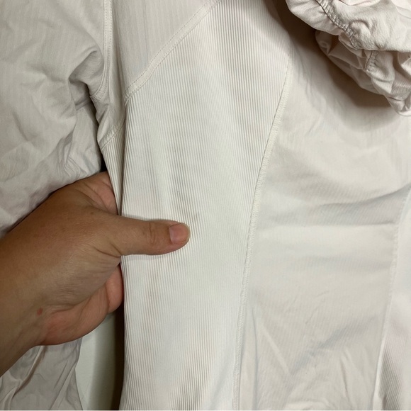 Lululemon‎ dance studio jacket full zip ivory casual womens size 6 - Picture 11 of 12